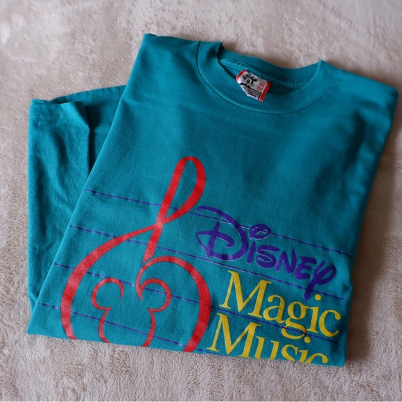 DISNEY Vintage 1990’s Magic Music Days T Shirt - Picture 2 of 3